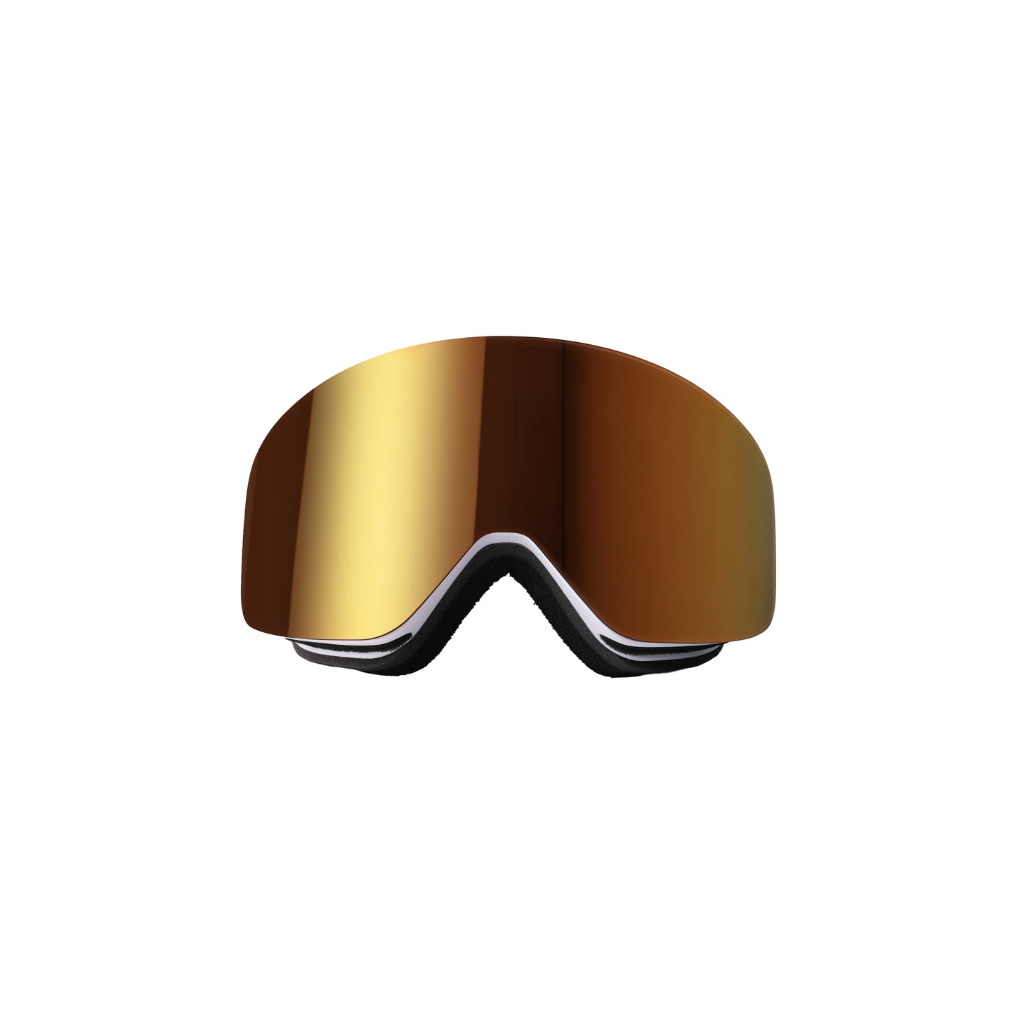 Snövia Gold Mirror Ski Goggles