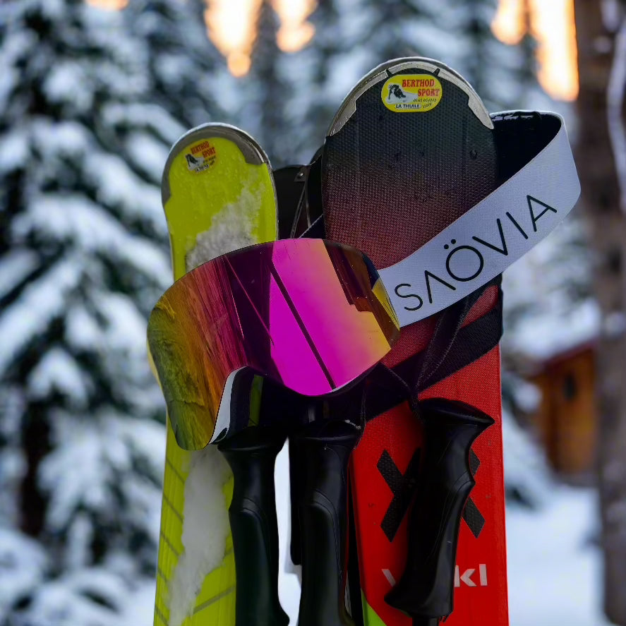 Snövia Revo Pink Ski Goggles