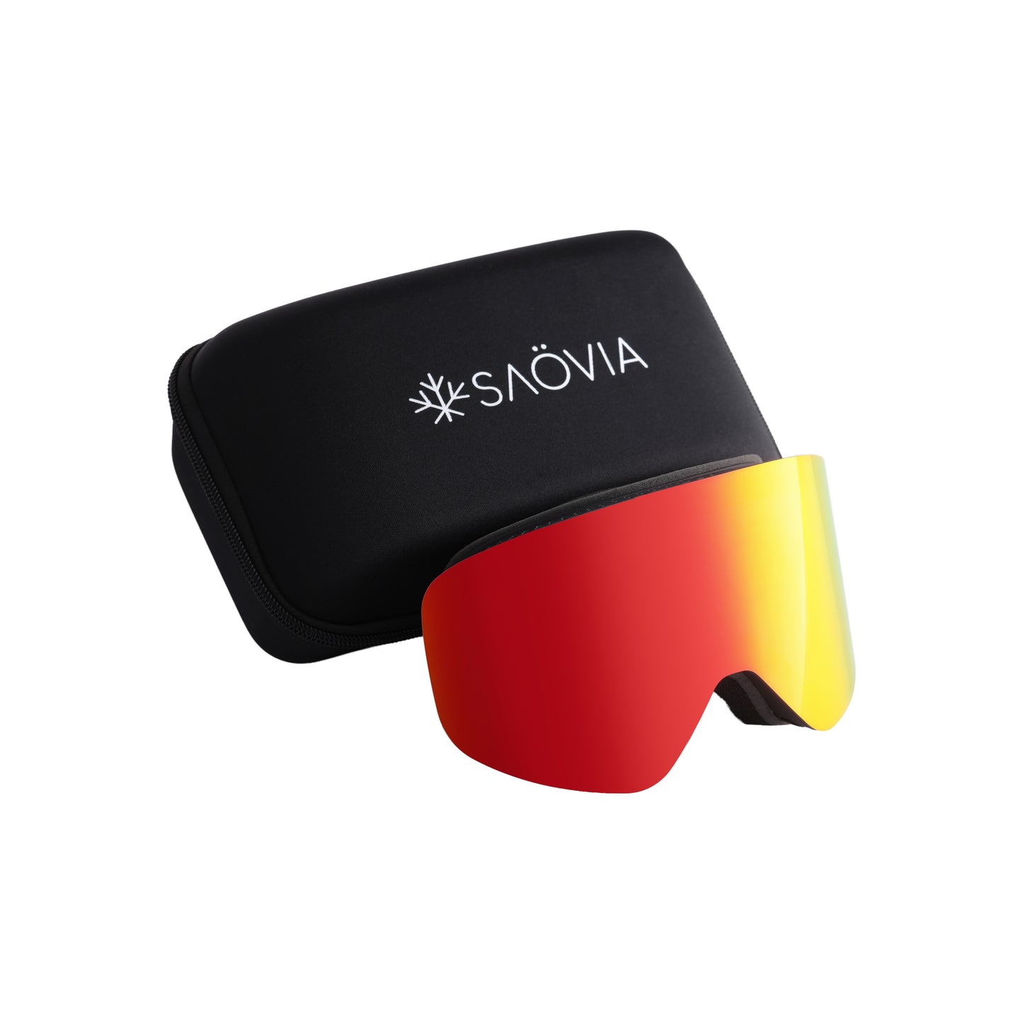 Snövia Red Performance Ski Goggles