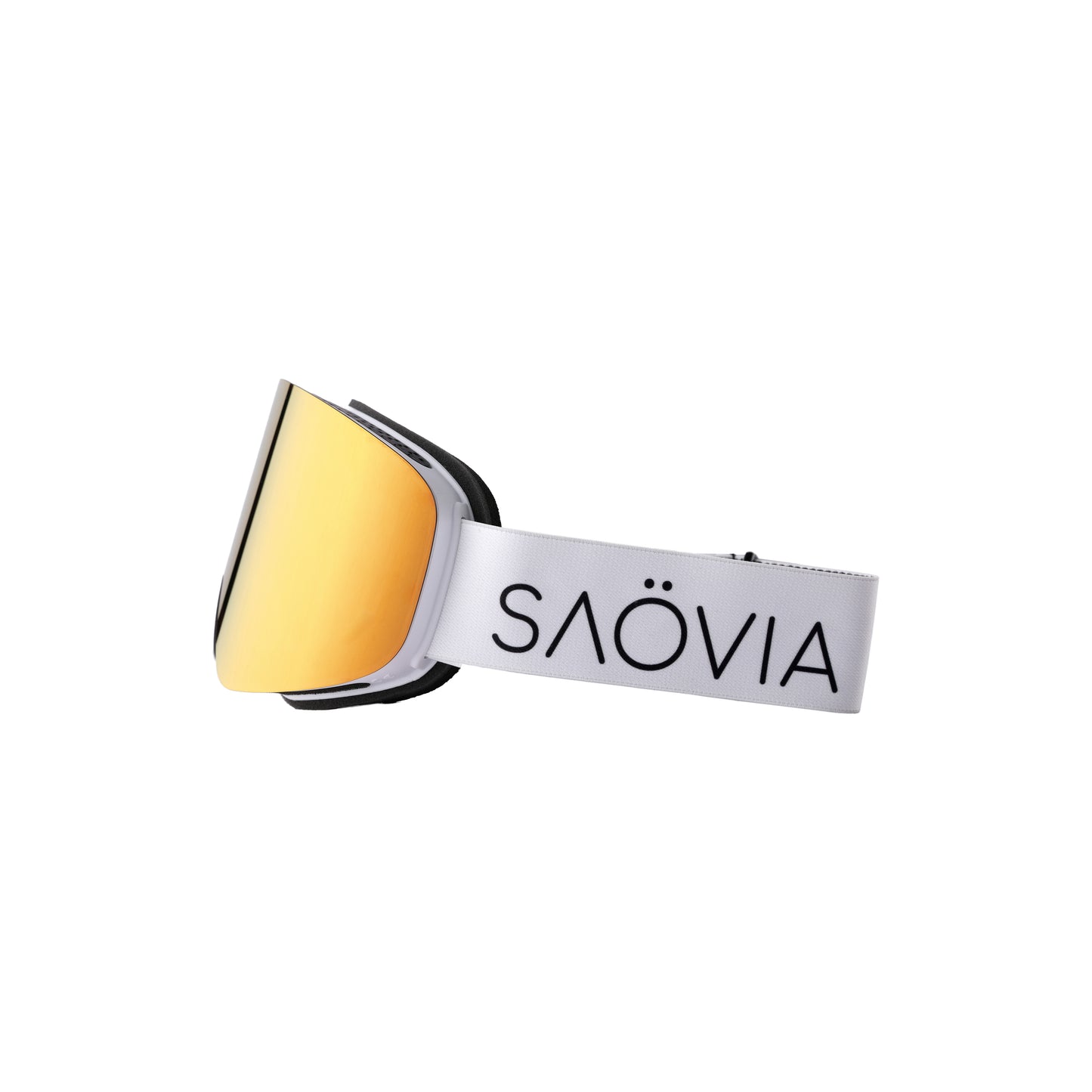 Snövia Gold Mirror Ski Goggles